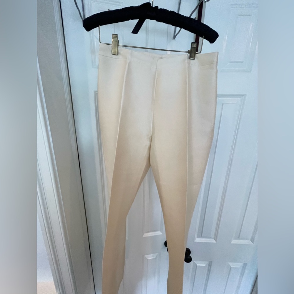 oscar de la renta trousers